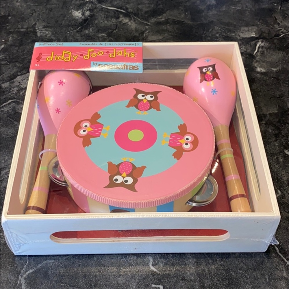 Diddy Doo Dahs Owl 🦉 3 Piece Instruments